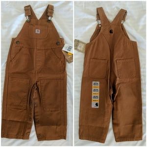 18m NWT Carhartt toddler bibs overalls